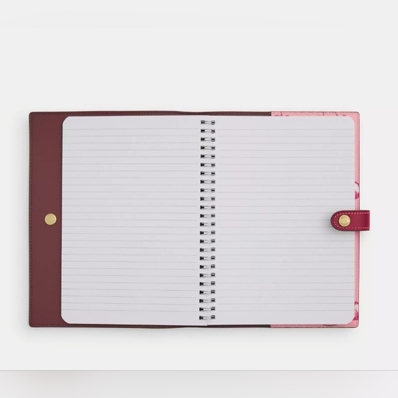 Coach Notebook With Cherry Print - Picture 10 of 10